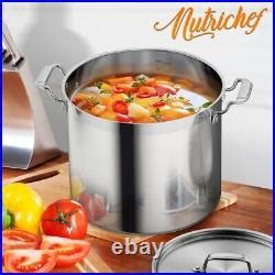 stainless steel interior box 100 qt|NutriChef 20 Quart Heavy.